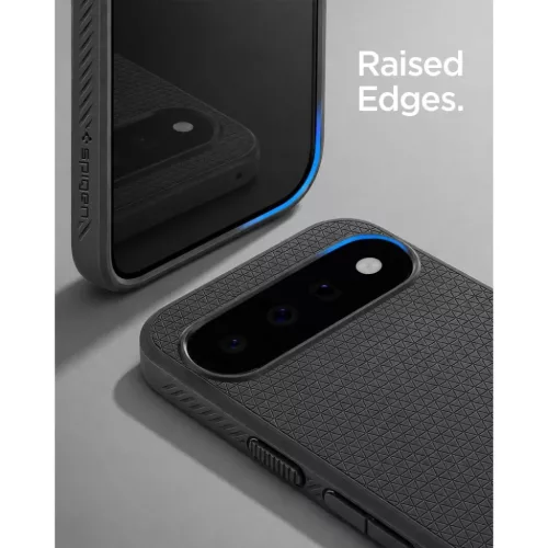 Google Pixel 11 Matte Black Spigen Liquid Air tok-8800337245714 9 kép