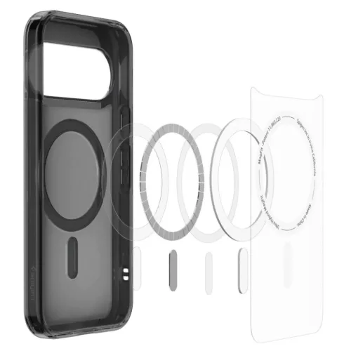 Google Pixel 11 matt fekete Spigen Ultra Hybrid Mag MagSafe tok-8800337245752 6 kép
