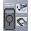 Google Pixel 11 matt fekete Spigen Ultra Hybrid Mag MagSafe tok-8800337245752 8 kép