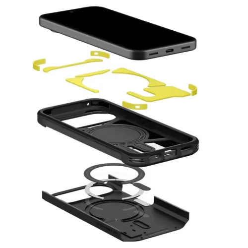 Google Pixel 11 fekete Spigen Tough Armor Mag MagSafe tok-8800337245769 7 kép