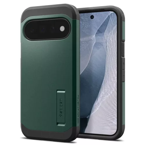 Google Pixel 11 Mélyzöld Spigen Tough Armor Mag MagSafe tok-8800337249835 2 kép