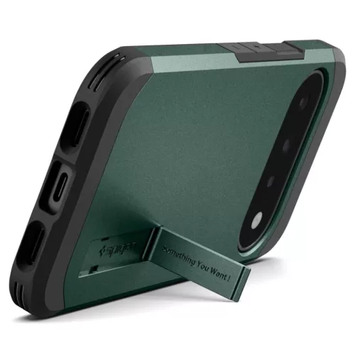 Google Pixel 11 Mélyzöld Spigen Tough Armor Mag MagSafe tok-8800337249835 6 kép