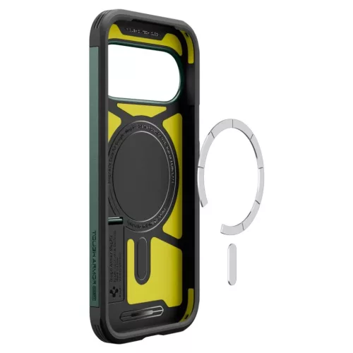 Google Pixel 11 Mélyzöld Spigen Tough Armor Mag MagSafe tok-8800337249835 8 kép