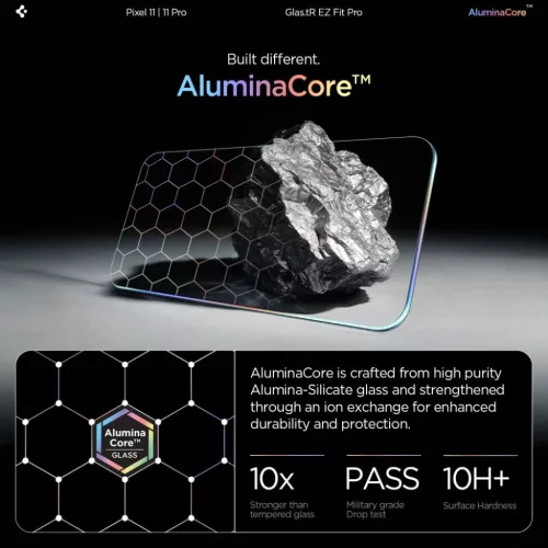 Google Pixel 11 / 11 Pro átlátszó Spigen Glas.tR EZ Fit Pro AC edze-8800337246131 7 kép