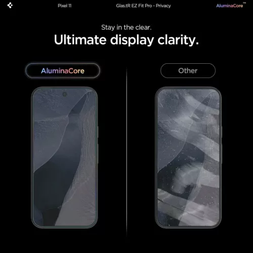 Google Pixel 10 / 11 Spigen Glas.tR EZ Fit Pro AC adatvédelmi edzett -8800337246797 9 kép