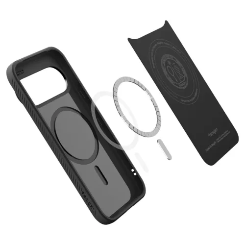 Google Pixel 11 Pro matt fekete Spigen Liquid Air Mag MagSafe tok-8800337245622 5 kép