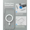 Google Pixel 11 Pro Clear/fehér Spigen Ultra Hybrid Mag MagSafe tok-8800337245646 8 kép