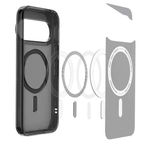 Google Pixel 11 Pro matt fekete Spigen Ultra Hybrid Mag MagSafe tok-8800337245653 6 kép
