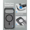 Google Pixel 11 Pro matt fekete Spigen Ultra Hybrid Mag MagSafe tok-8800337245653 8 kép