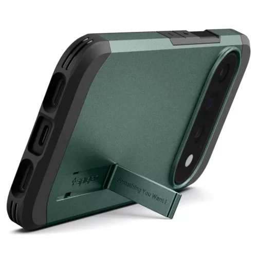 Google Pixel 11 Pro mélyzöld Spigen Tough Armor Mag MagSafe tok-8800337249880 6 kép