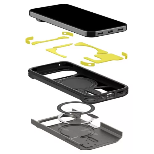 Google Pixel 11 Pro Gunmetal Spigen Tough Armor Mag MagSafe tok-8800337249897 8 kép