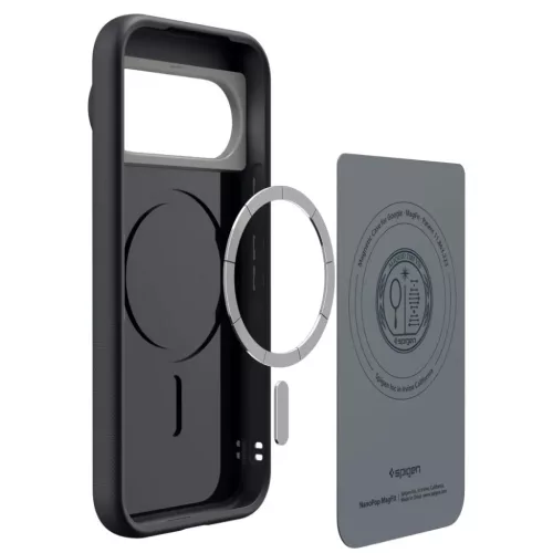 Google Pixel 11 Pro Black Sesame Spigen Nano Pop Mag Magsafe tok-8800337245684 6 kép