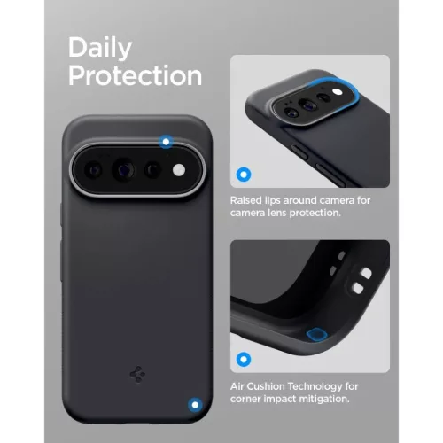 Google Pixel 11 Pro Black Sesame Spigen Nano Pop Mag Magsafe tok-8800337245684 9 kép