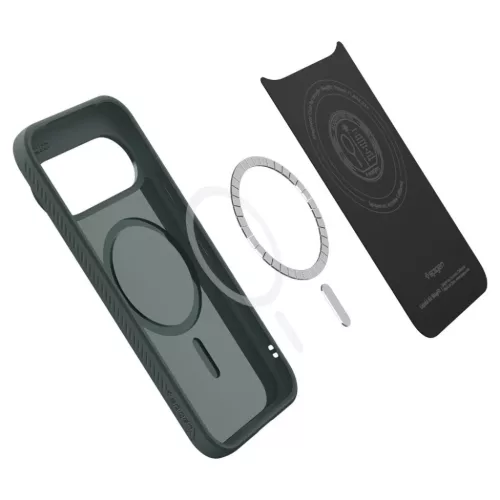 Google Pixel 11 Pro XL mélységzöld Spigen Liquid Air Mag MagSafe to-8800337249927 5 kép