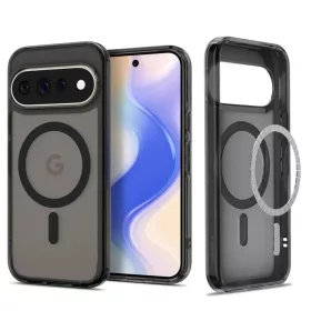 Google Pixel 11 Pro XL Frost Black Spigen Ultra Hybrid Mag MagSafe tok-8800337245851 1 kép