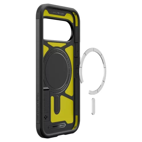 Google Pixel 11 Pro XL fekete Spigen Tough Armor Mag MagSafe tok-8800337245868 6 kép