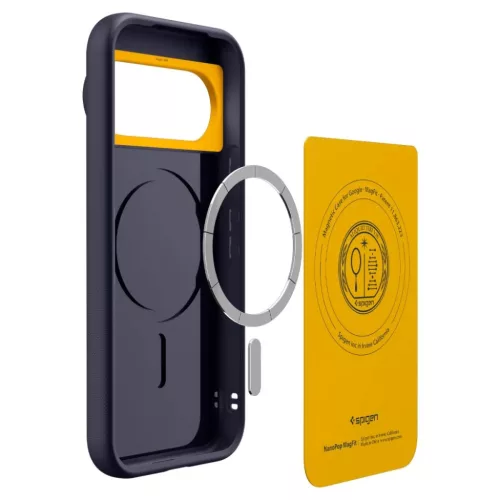 Google Pixel 11 Pro XL sötétkék-sárga Spigen Nano Pop MagSafe tok-8800337245875 6 kép