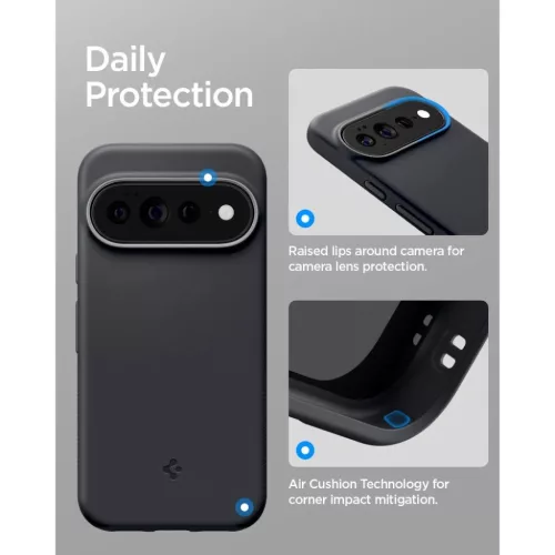 Google Pixel 11 Pro XL fekete-szürke Spigen Nano Pop MagSafe tok-8800337245882 9 kép