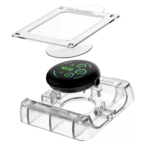 Google Pixel Watch 3 / 4 / 5 (45 mm) átlátszó Spigen Elite Shield E-8809971233767 4 kép