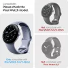 Google Pixel Watch 3 / 4 / 5 (45 mm) átlátszó Spigen Elite Shield E-8809971233767 5 kép