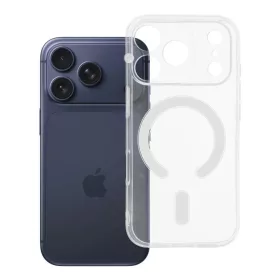   CLEAR CASE 2 mm Mag Cover MagSafe-kompatibilis tok iPhone 17 Pro / 18 Pro készülékhez, átlátszó, kameravédelemmel