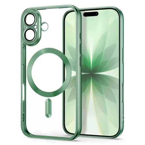 Apple iPhone 17 matt zsályazöld Tech-Protect MagFlex MagSafe tok-5906302342761 2 kép