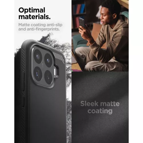  Xiaomi 17T matt fekete Spigen Rugged Armor tok-8800337249996 9 kép