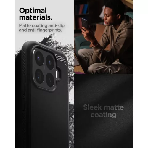  Xiaomi 17T Pro Matt fekete Spigen Rugged Armor tok-8800337249989 10 kép