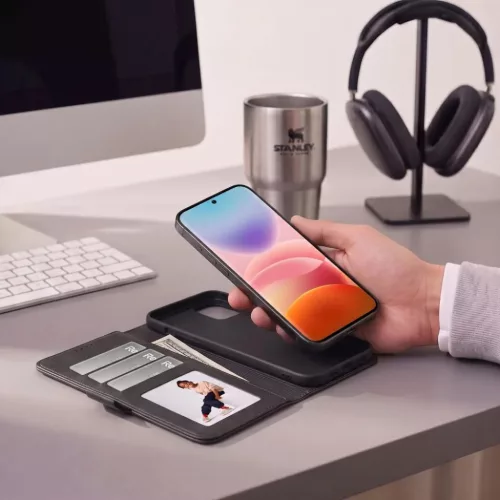  Xiaomi Redmi 17 4G / 5G fekete Tech-Protect Wallet pénztárcatok fli-5906302342839 7 kép