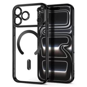  Apple iPhone 17 Pro Max / 18 Pro Max fényes fekete Tech-Protect MagF-5906302325191 2 kép