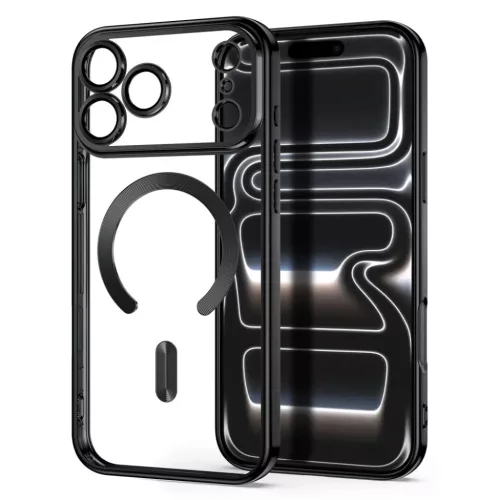  iPhone 17 Pro / 18 Pro Fényes fekete Tech-Protect MagFlex MagSafe to-5906302325184 2 kép