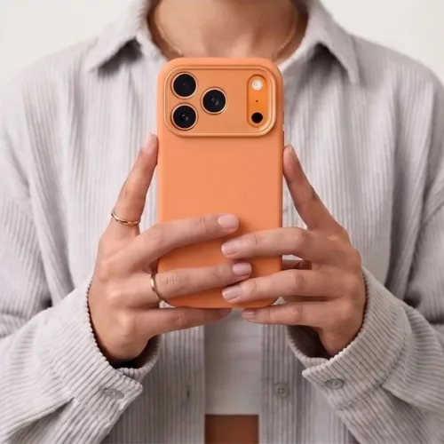 Apple iPhone 17 Pro / 18 Pro kozmikus narancssárga Tech-Protect Uniq-5906302341313 7 kép
