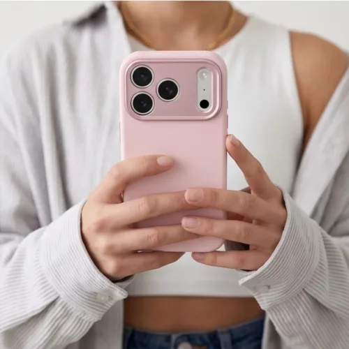  Apple iPhone 17 Pro / 18 Pro halvány rózsaszín Tech-Protect Uniq M-5906302341351 8 kép