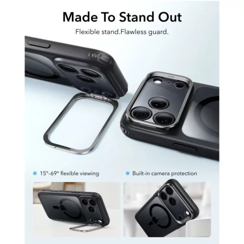  Apple iPhone 17 Pro / 18 Pro ESR Classic Hybrid Kickstand MagSafe Át-4894240303429 3 kép
