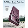  Apple iPhone 17 Pro / 18 Pro matt mély bordó ESR Classic Hybrid Kic-4894240303443 4 kép