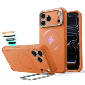 Apple iPhone 17 Pro / 18 Pro narancssárga ESR Cyber Tough Kickstand -4894240307915 1 kép