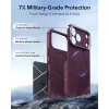  iPhone 17 Pro Max / 18 Pro Max mély bordó ESR Cyber Tough Kitámasz-4894240304020 3 kép