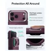 iPhone 17 Pro Max / 18 Pro Max mély bordó ESR Cyber Tough Kitámasz-4894240304020 5 kép