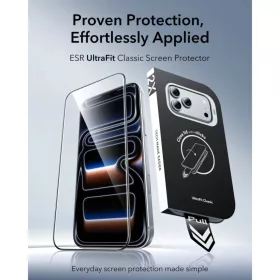  Apple iPhone 17 Pro Max / 18 Pro Max fekete ESR UltraFit Classic edze-4894240306789 2 kép