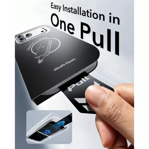  Apple iPhone 17 Pro Max / 18 Pro Max fekete ESR UltraFit Classic edze-4894240306789 3 kép