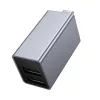 Hoco HB54A 3 az 1-ben USB-C adapter, szürke-6942007680806 5 kép