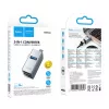 Hoco HB54A 3 az 1-ben USB-C adapter, szürke-6942007680806 8 kép