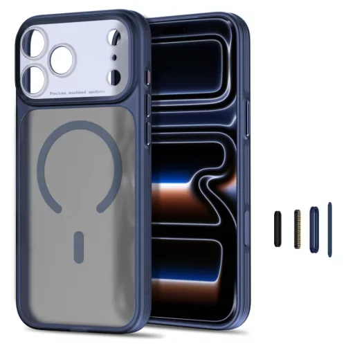  Apple iPhone 17 Pro / 18 Pro matt sötétkék Tech-Protect MagPrime M-5906302324811 2 kép