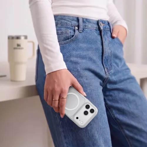  iPhone 17 Pro / 18 Pro matt szürke Tech-Protect MagPrime MagSafe CC -5906302324774 7 kép