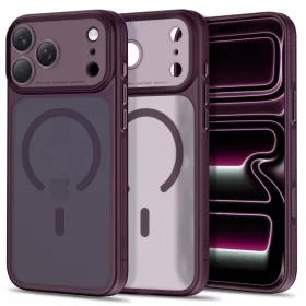  iPhone 17 Pro Max / 18 Pro Max matt sötét cseresznye Tech-Protect M-5906302342075 1 kép