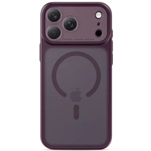  iPhone 17 Pro Max / 18 Pro Max matt sötét cseresznye Tech-Protect M-5906302342075 3 kép