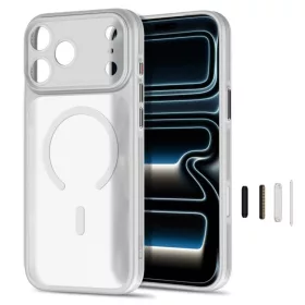  Apple iPhone 17 Pro Max / 18 Pro Max Matte Grey Tech-Protect MagPrime-5906302324781 2 kép