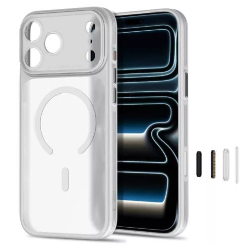  Apple iPhone 17 Pro Max / 18 Pro Max Matte Grey Tech-Protect MagPrime-5906302324781 2 kép