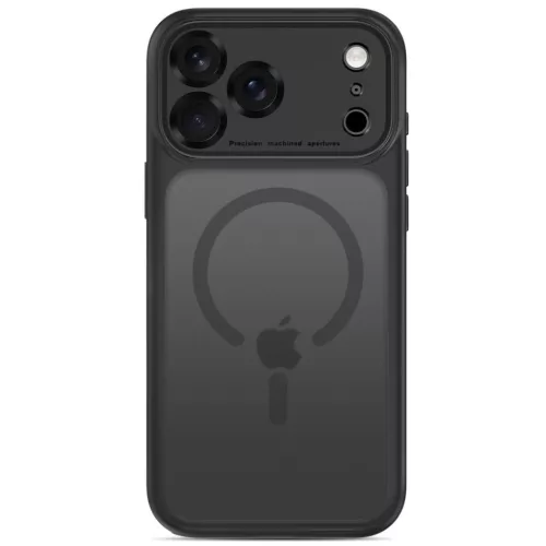 Apple iPhone 17 Pro Max / 18 Pro Max matt fekete Tech-Protect MagPeak -5906302325375 3 kép