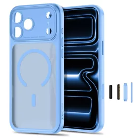 Apple iPhone 17 Pro Max / 18 Pro Max matt világoskék Tech-Protect Ma-5906302341917 2 kép